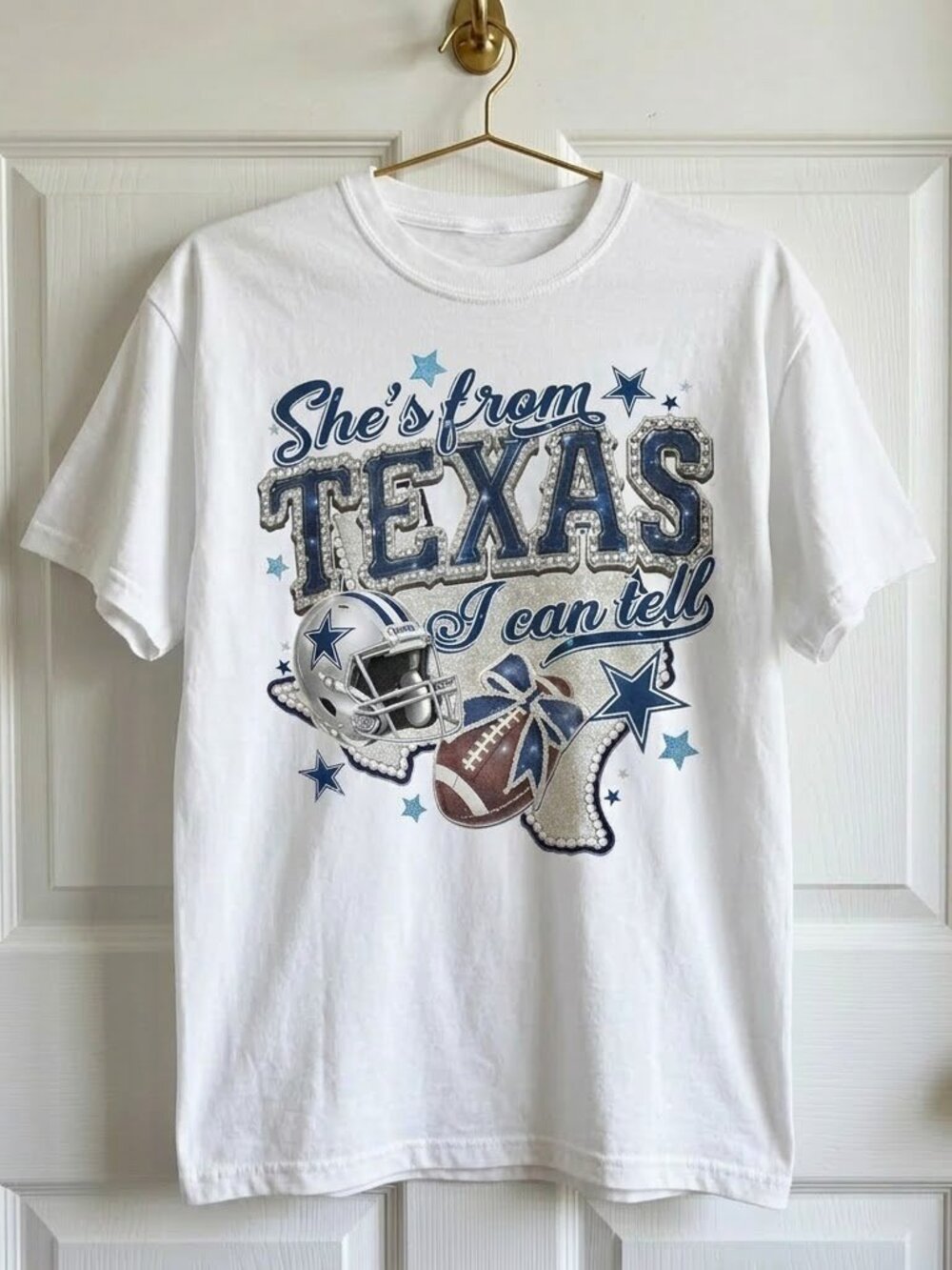 She's From Texas I Can Tell Cowboys Shirt